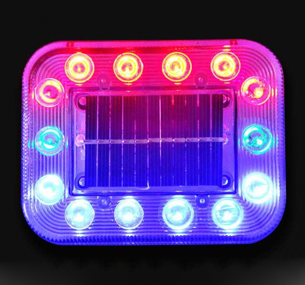 太陽(yáng)能車載LED警示燈方案開發(fā)